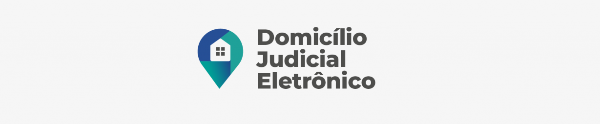 Logomarca do Domicílio Judicial Eletrônico